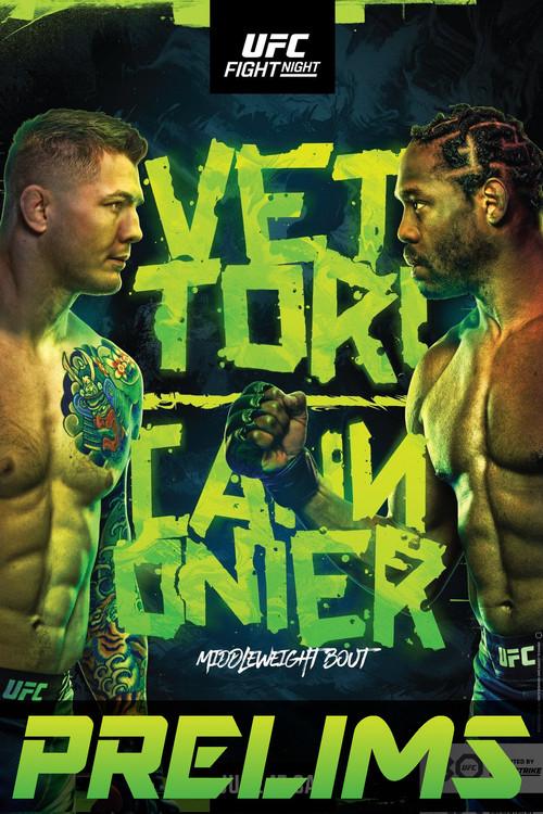 UFC on ESPN 47: Vettori vs. Cannonier 2023 official movie poster