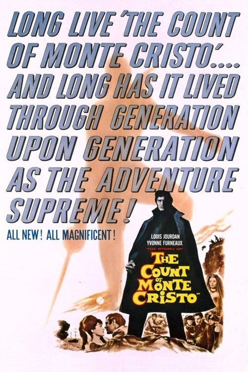 The Count of Monte Cristo 1961 official movie poster