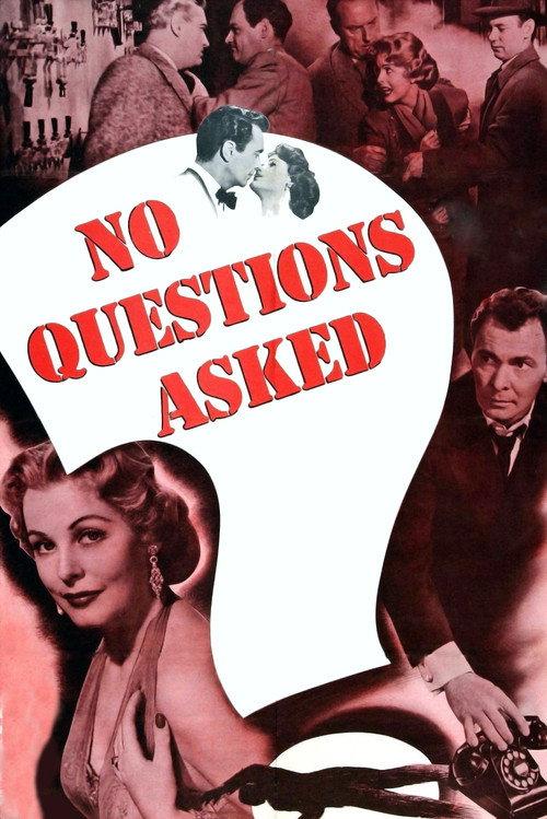 No Questions Asked 1951 official movie poster