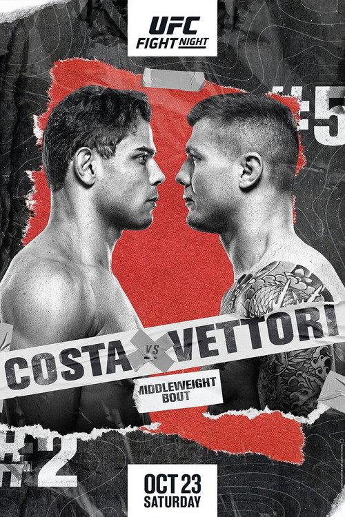 UFC Fight Night 196: Costa vs. Vettori 2021 official movie poster