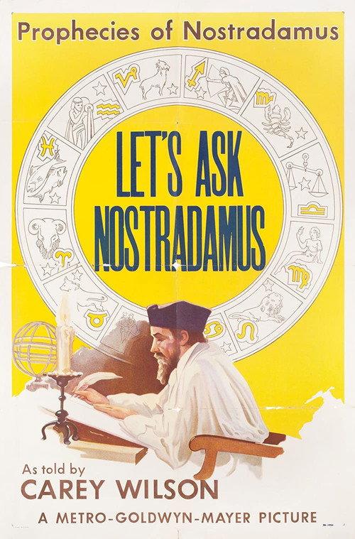 Let's Ask Nostradamus 1953 official movie poster