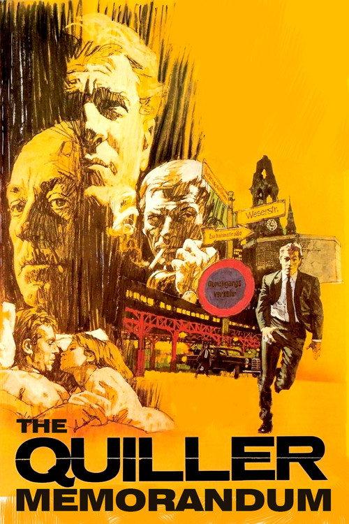 The Quiller Memorandum 1966 official movie poster
