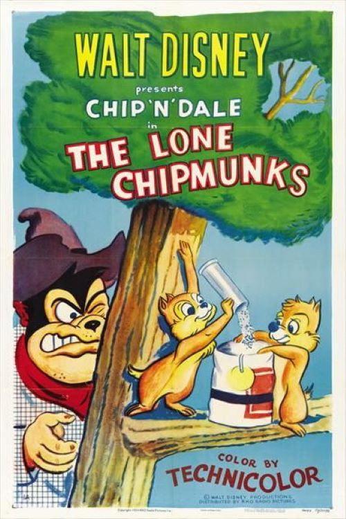 The Lone Chipmunks 1954 official movie poster