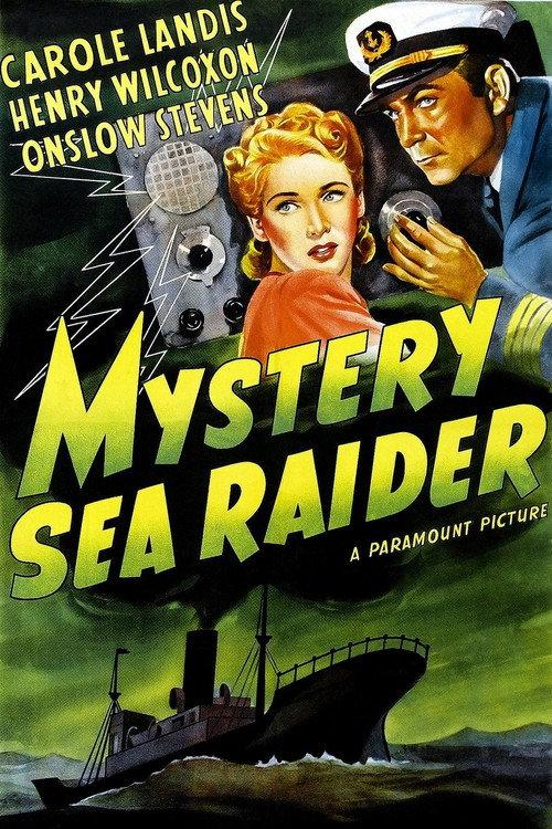Mystery Sea Raider 1940 official movie poster