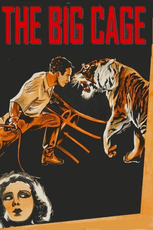 The Big Cage 1933 official movie poster