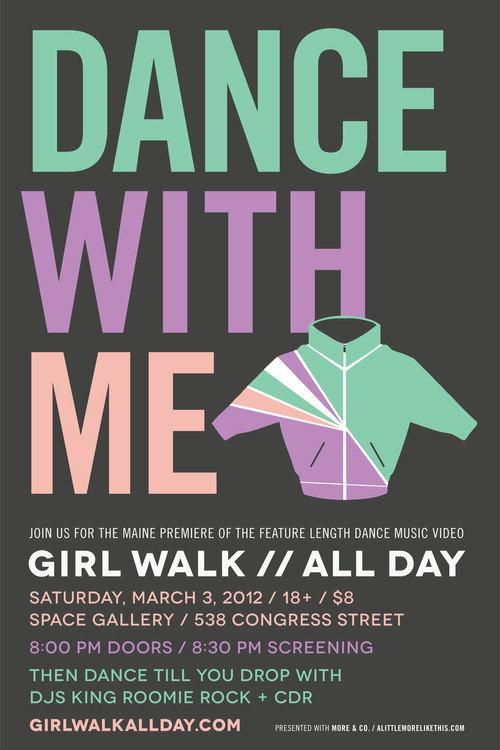 Girl Walk // All Day 2011 official movie poster
