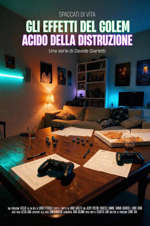 Gli Effetti del Golem Acido della Distruzione 2025 official movie poster