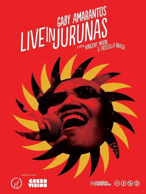 Gaby Amarantos: Live in Jurunas 2013 official movie poster