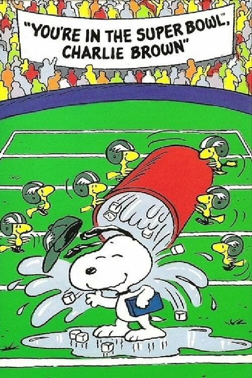 You're in the Super Bowl, Charlie Brown! 1994 official movie poster