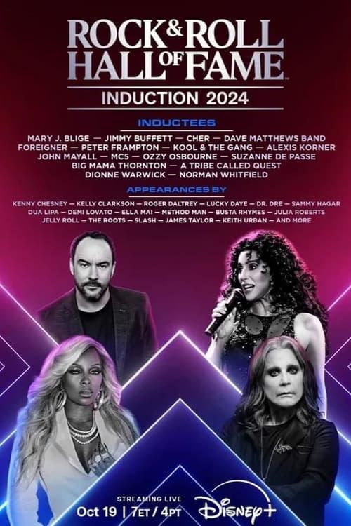 2024 Rock & Roll Hall of Fame Induction Ceremony 2024 official movie poster