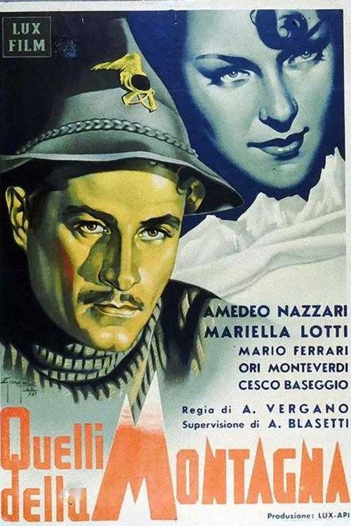 Quelli della montagna 1943 official movie poster