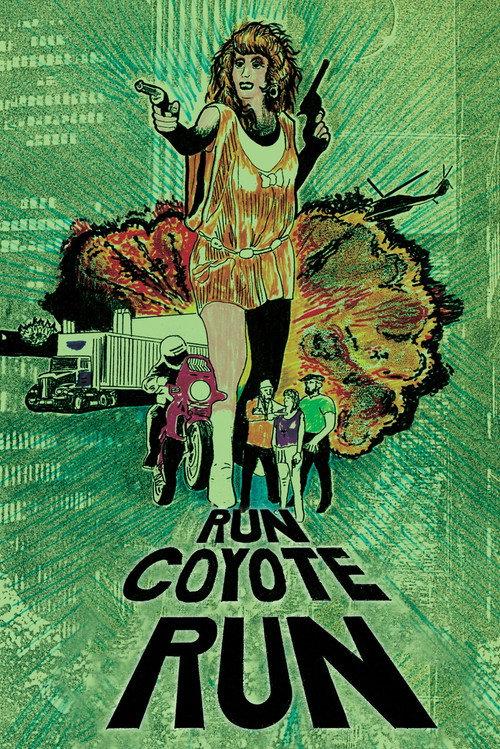 Run Coyote Run 1987 official movie poster
