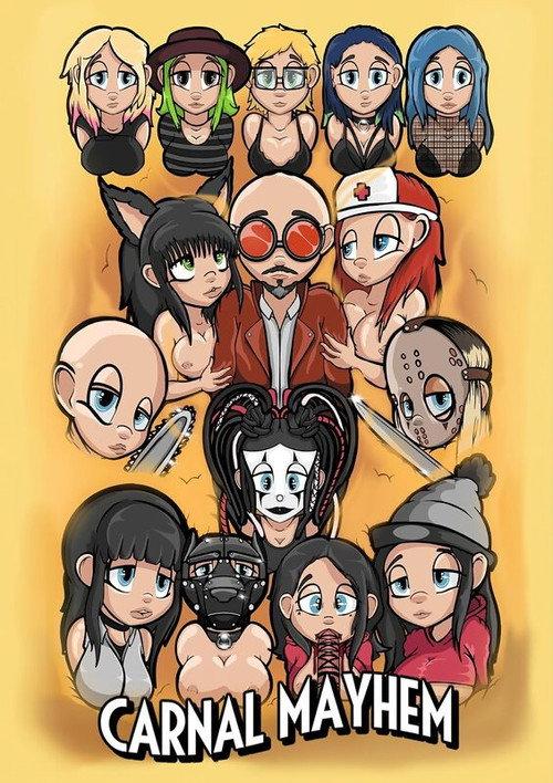 Carnal Mayhem  official movie poster