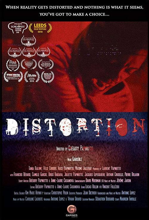 Distortion 2017 official movie poster