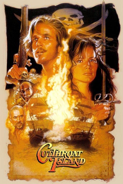 Cutthroat Island 1995 official movie poster