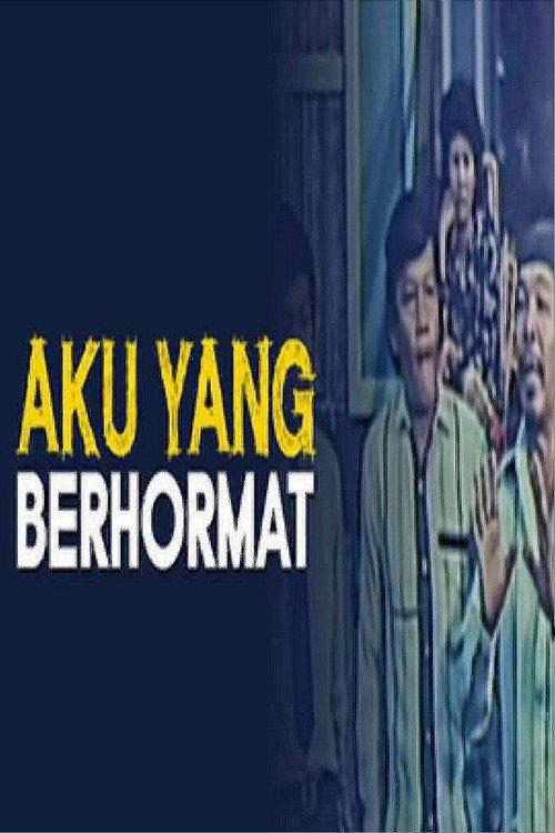 Aku Yang Berhormat 1983 official movie poster