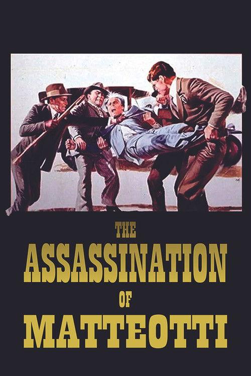 The Assassination of Matteotti 1973 official movie poster