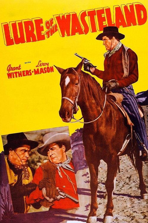 Lure of the Wasteland 1939 official movie poster
