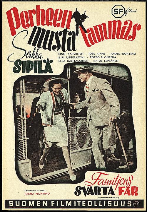 Perheen musta lammas 1941 official movie poster