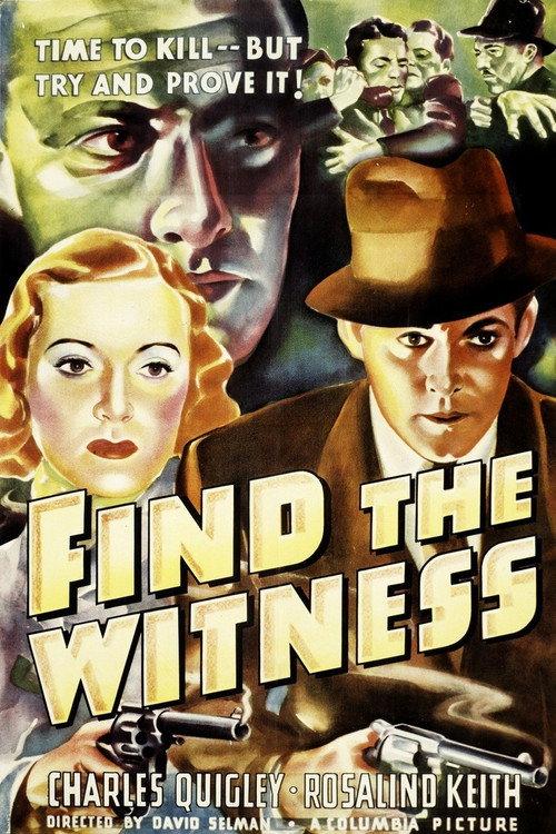 Find the Witness 1937 official movie poster