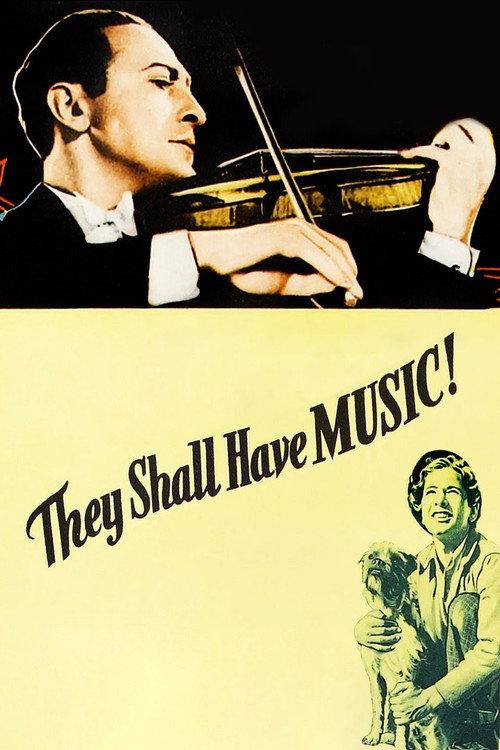 They Shall Have Music 1939 official movie poster