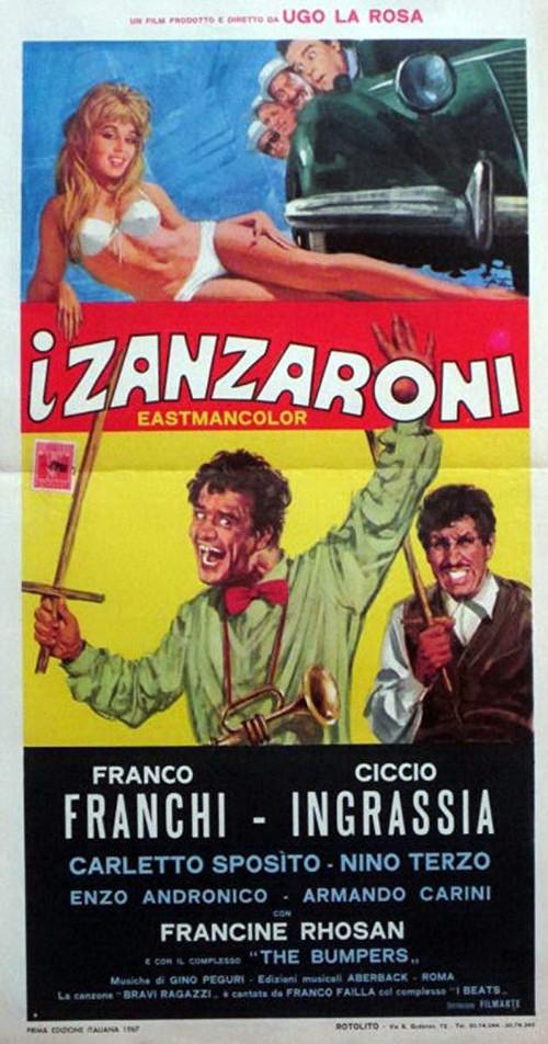 I Zanzaroni 1967 official movie poster