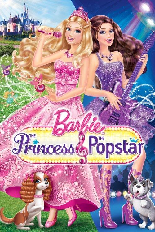 Barbie: The Princess & the Popstar 2012 official movie poster