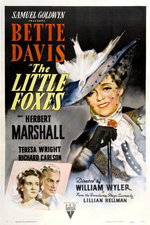 The Little Foxes 1941 official movie poster