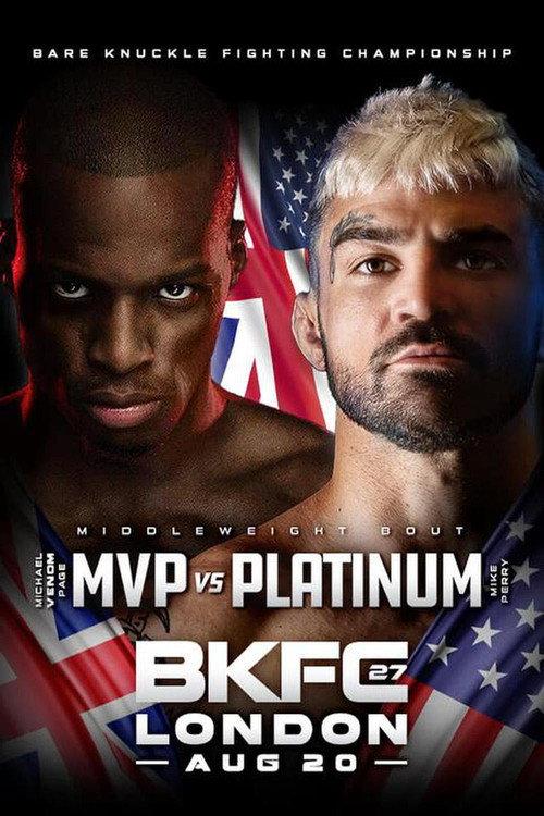 BKFC 27: Perry vs Page 2022 official movie poster