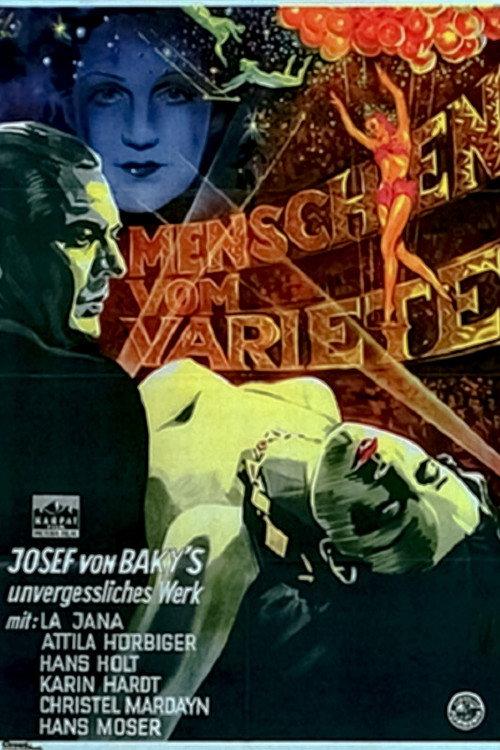 Menschen vom Varieté 1939 official movie poster