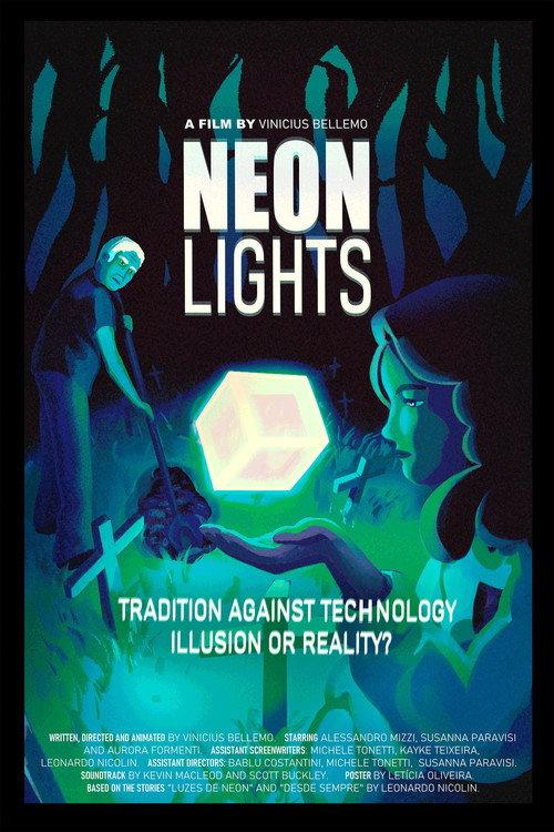 Neon Lights 2024 official movie poster