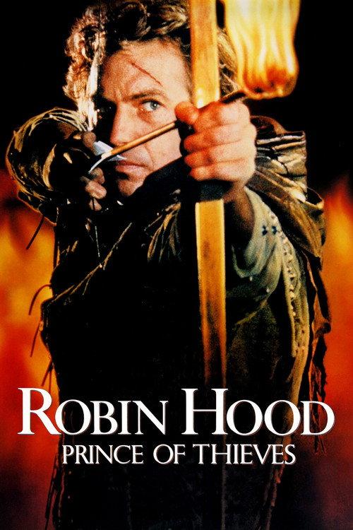 Robin Hood: Prince of Thieves 1991 official movie poster