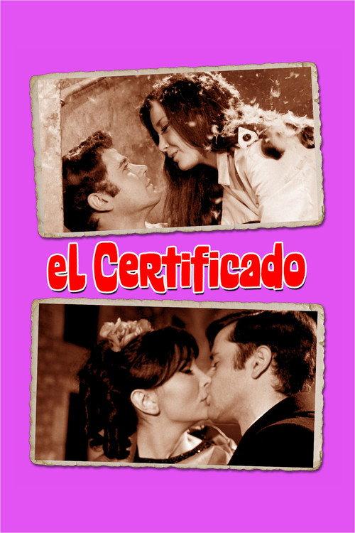 El certificado 1970 official movie poster
