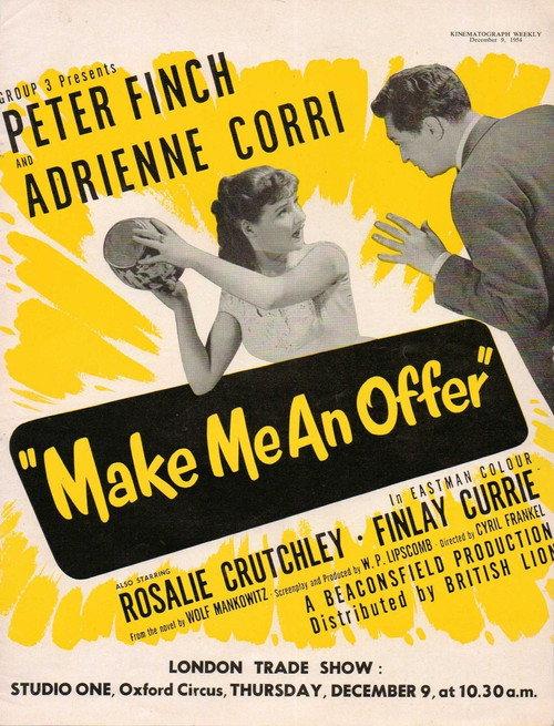 Make Me an Offer! 1954 official movie poster