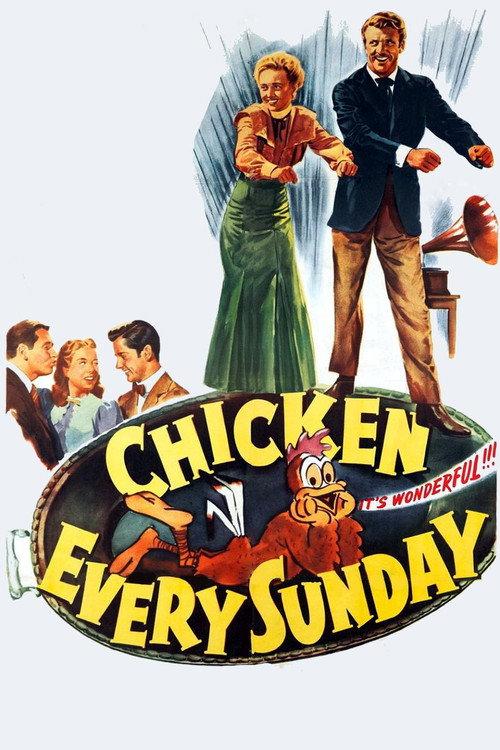 Chicken Every Sunday 1949 official movie poster