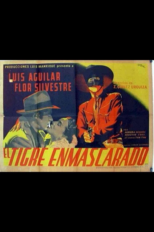 El tigre enmascarado 1951 official movie poster