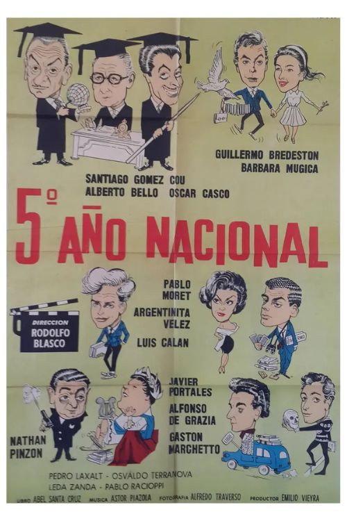 Last year of Nacional High School 1961 official movie poster