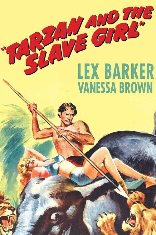 Tarzan and the Slave Girl 1950 official movie poster