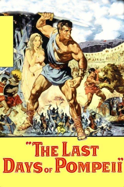 The Last Days of Pompeii 1959 official movie poster