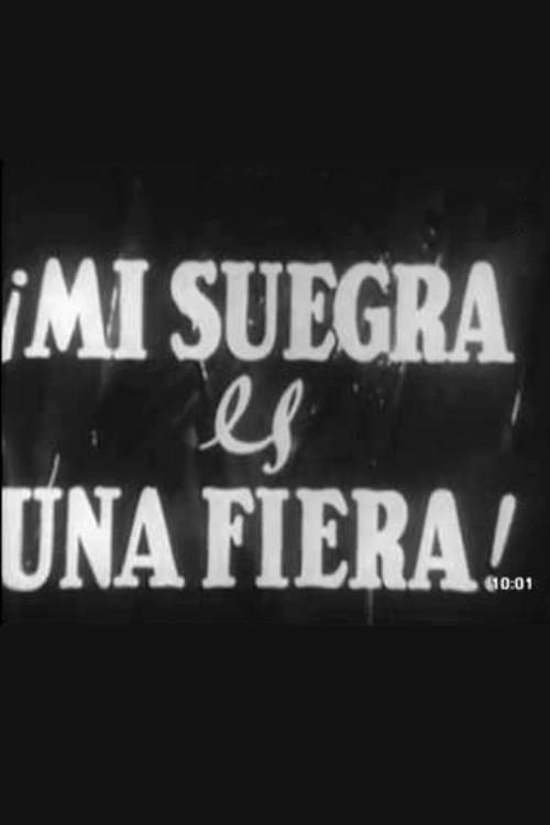 Mi suegra es una fiera 1939 official movie poster