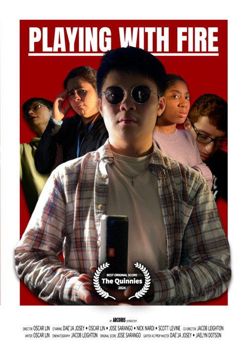 Playing With Fire 2024 official movie poster