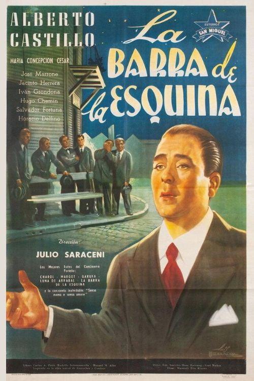 La barra de la esquina 1950 official movie poster