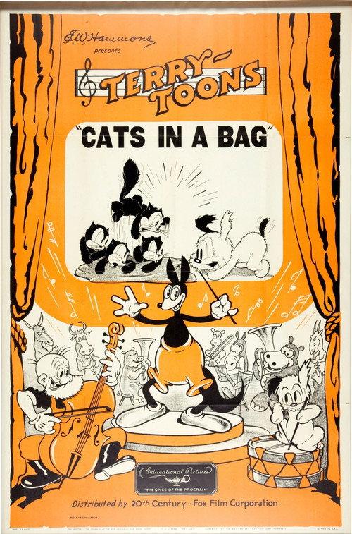Cats in a Bag 1936 official movie poster