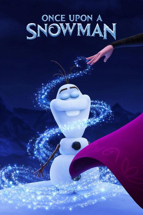 Once Upon a Snowman 2020 official movie poster