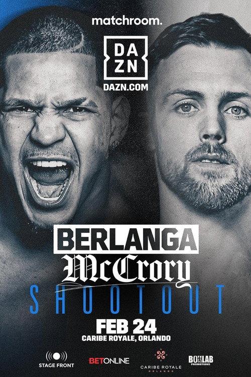 Edgar Berlanga vs. Padraig McCrory 2024 official movie poster