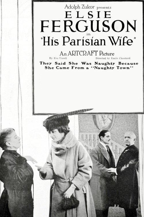His Parisian Wife 1919 official movie poster