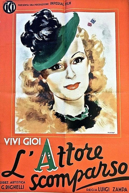 L'attore scomparso 1941 official movie poster