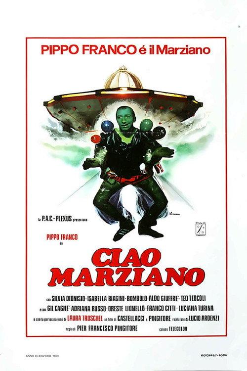 Ciao marziano 1980 official movie poster