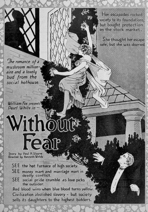 Without Fear 1922 official movie poster