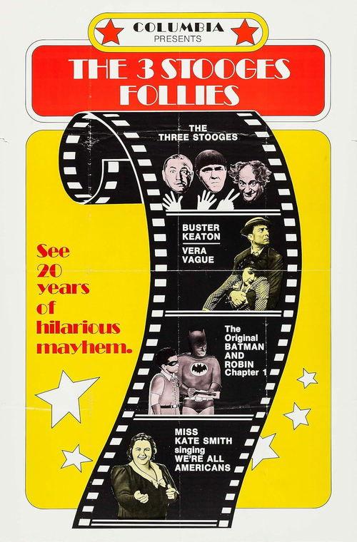 The Three Stooges Follies 1974 official movie poster